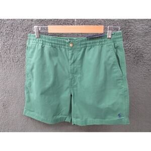 NWOT Polo Ralph Lauren Men's Green Stretch Classic Fit 6" Large Chino Shorts